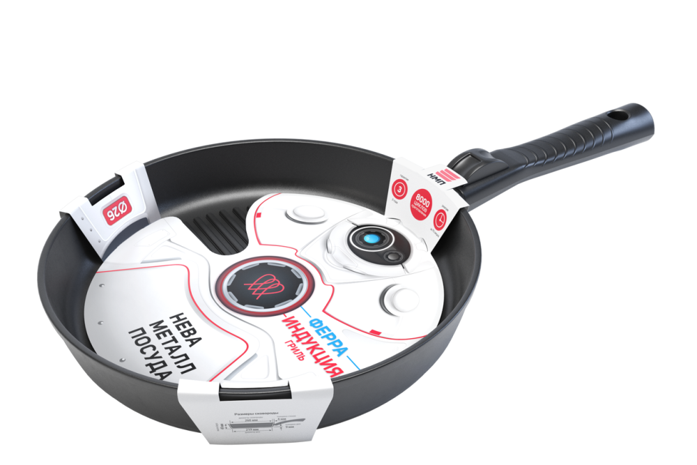 Сковорода-гриль НМП Ферра 26 см