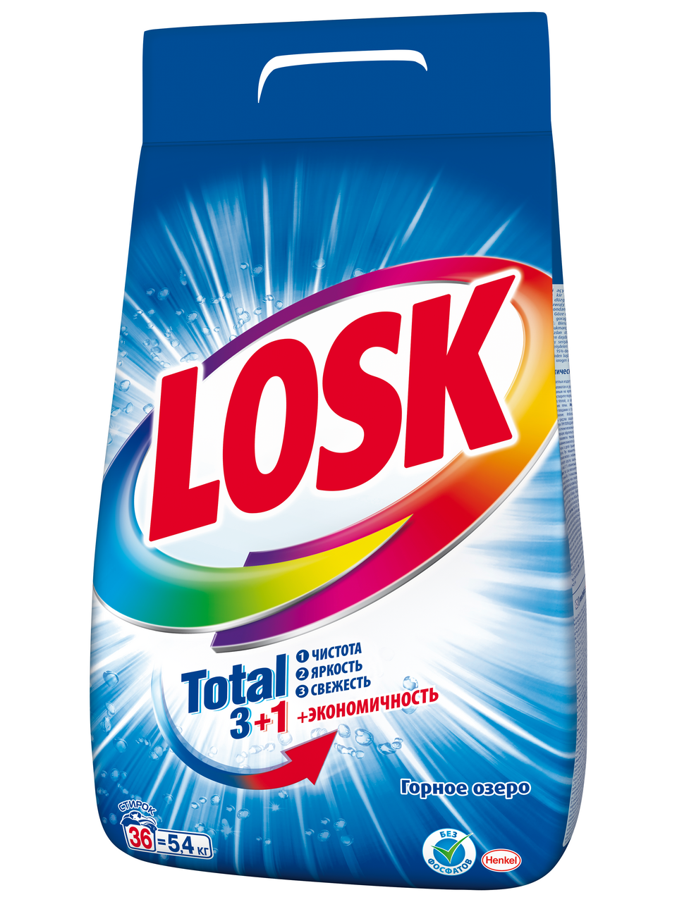 Стиральный порошок Losk Горное озеро 5,4 кг Стиральный порошок Losk Горное озеро 5,4 кг