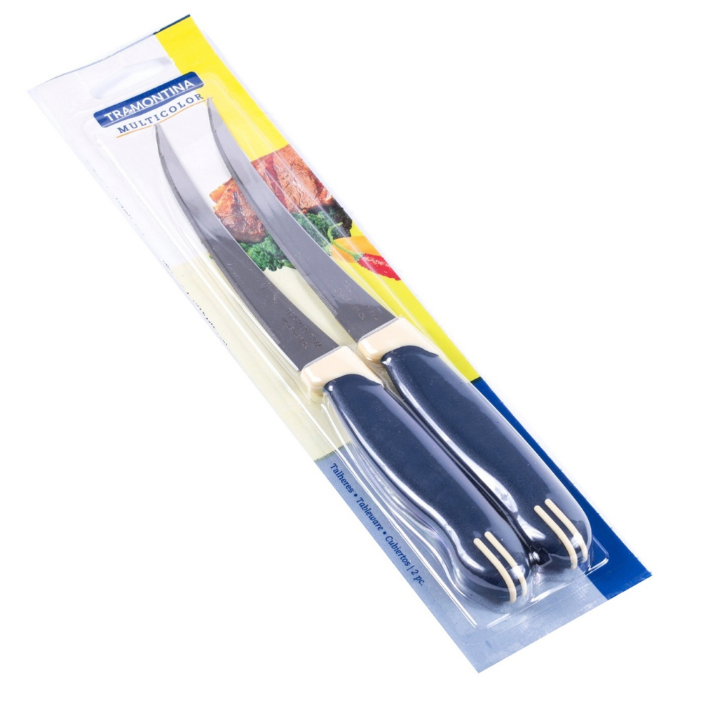 Нож для томатов Tramontina Multicolor 23512/215 12,5 см 2 шт