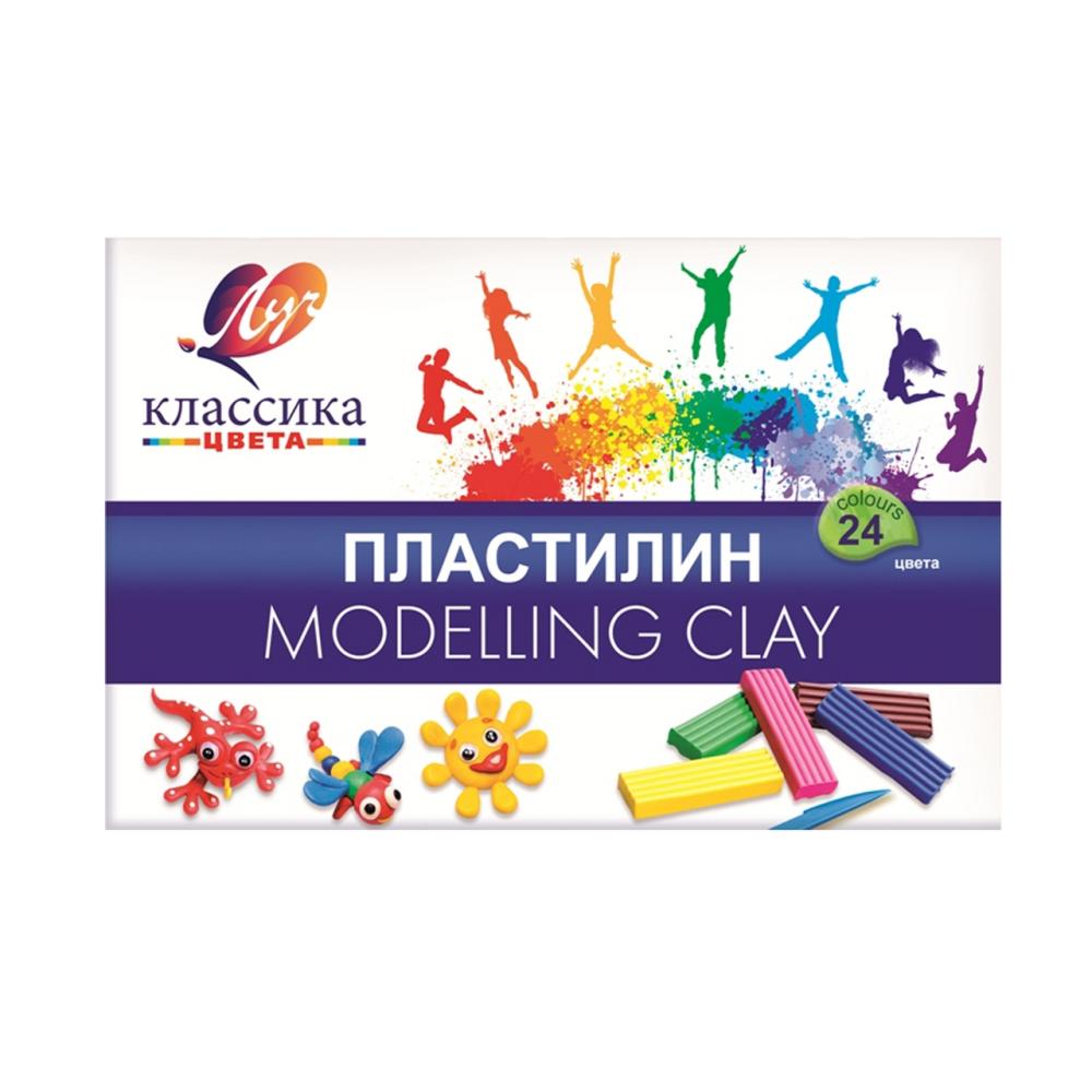 ПЛАСТИЛИН КЛАССИКА 24ЦВ ЛУЧ