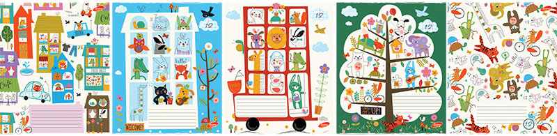 Тетрадь Academy Style клетка 12 л