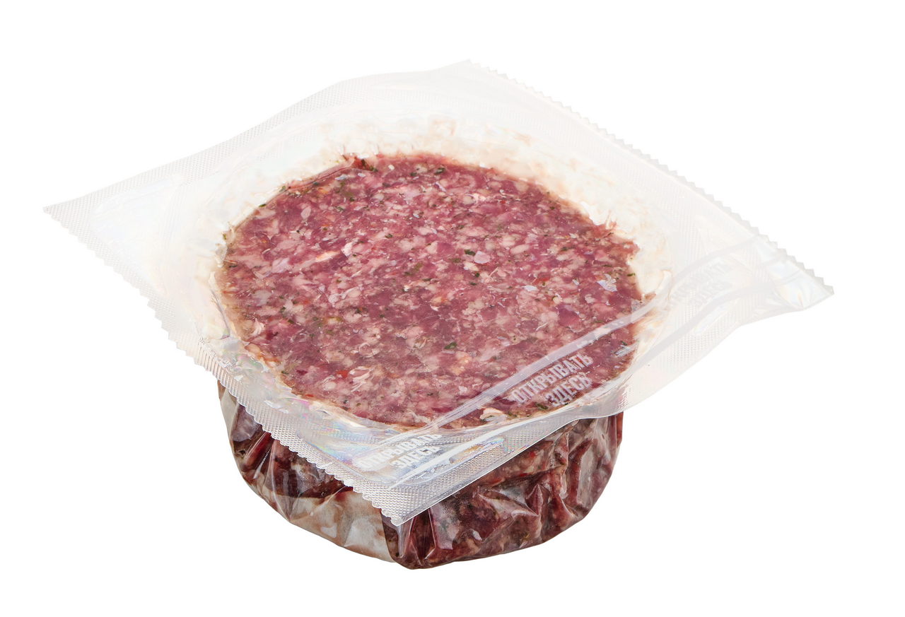 Бургер Мираторг их говядины и ягнятины Dorper охлажденный, 300г