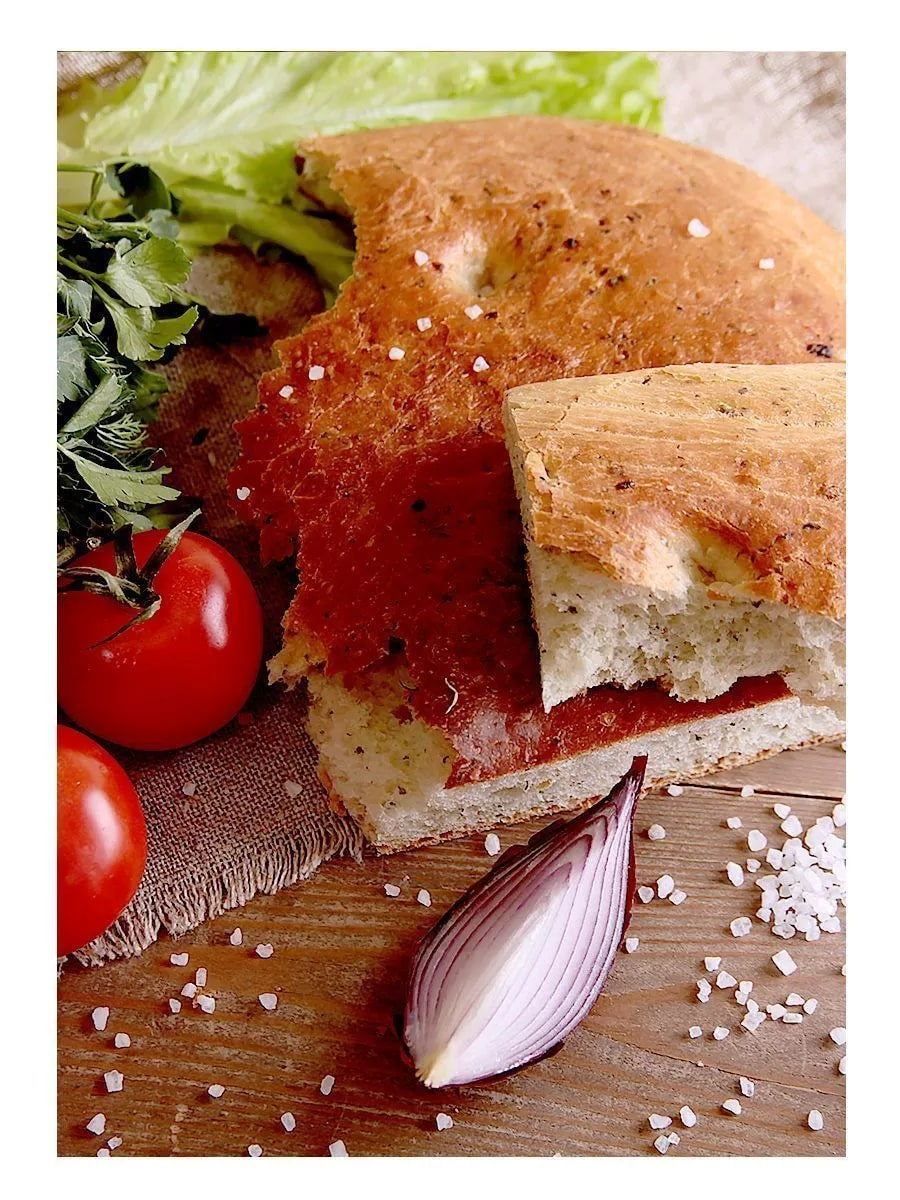 Смесь для выпечки С.Пудовъ для фокаччо с пряными травами, 400г