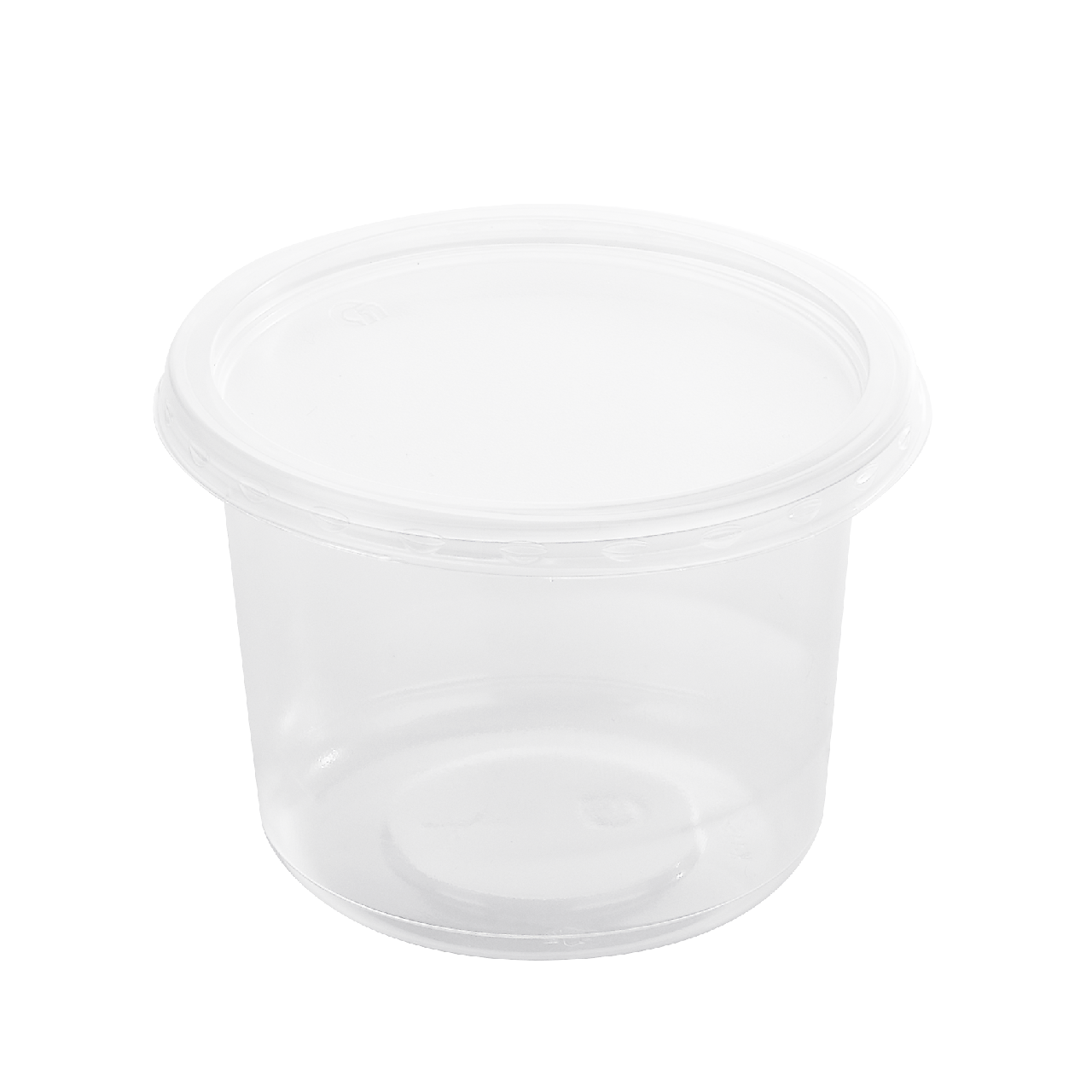 Контейнер Мистерия круглый с крышкой черный 115 х 82 мм 500 мл х 50 шт