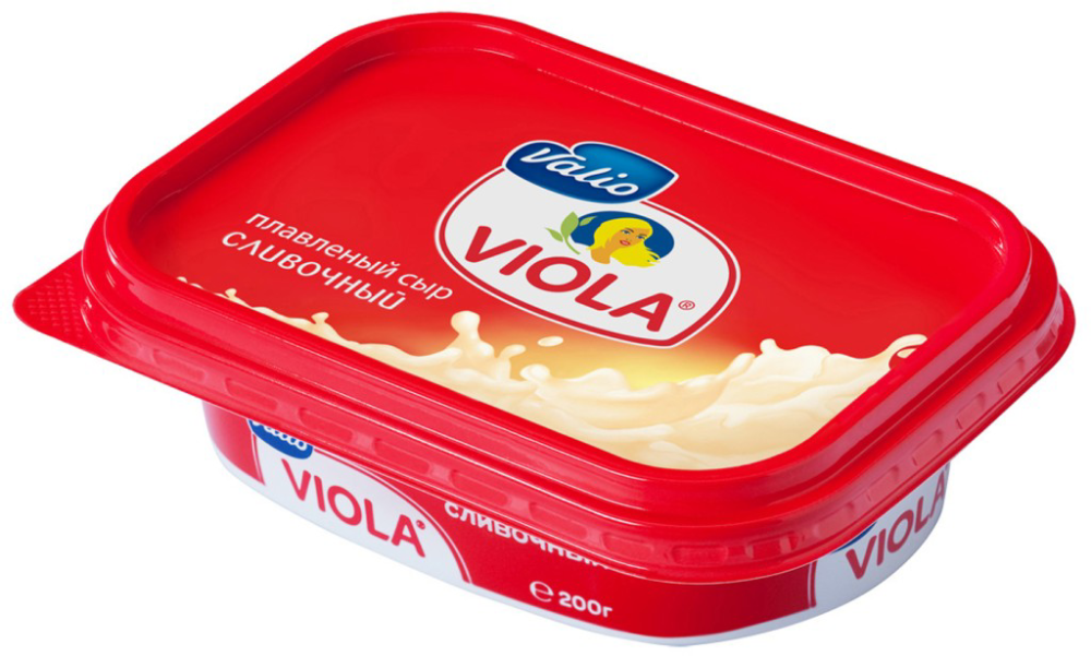 Плавленый сыр Valio Viola сливочный 50% 200 г
