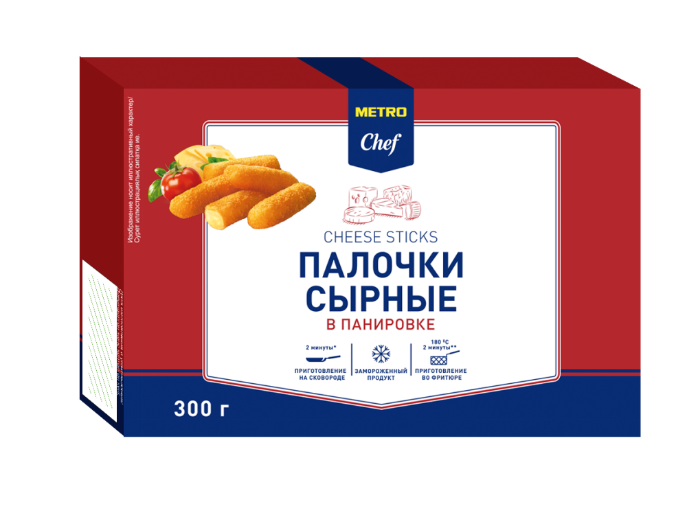 METRO Chef Сырные палочки в панировке, 300г