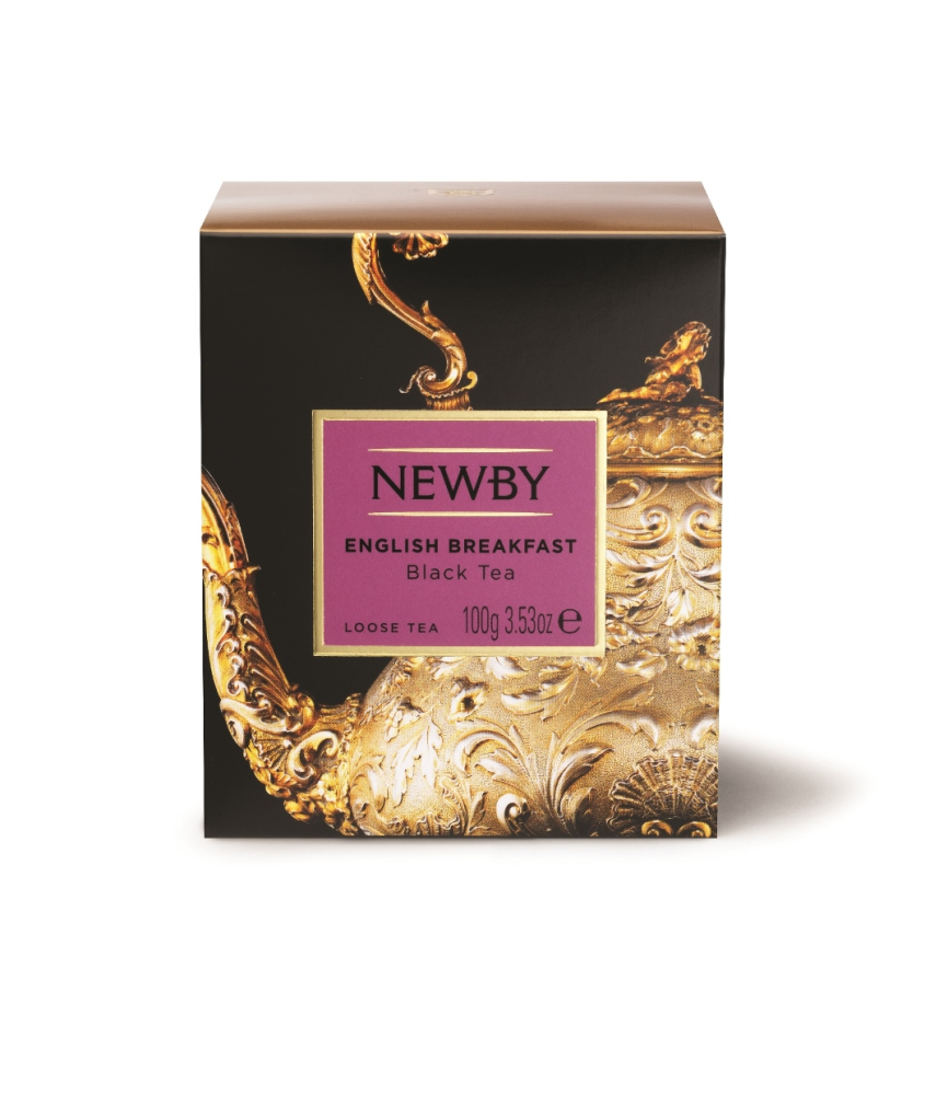 Чай черный Newby English Breakfast листовой 100 г