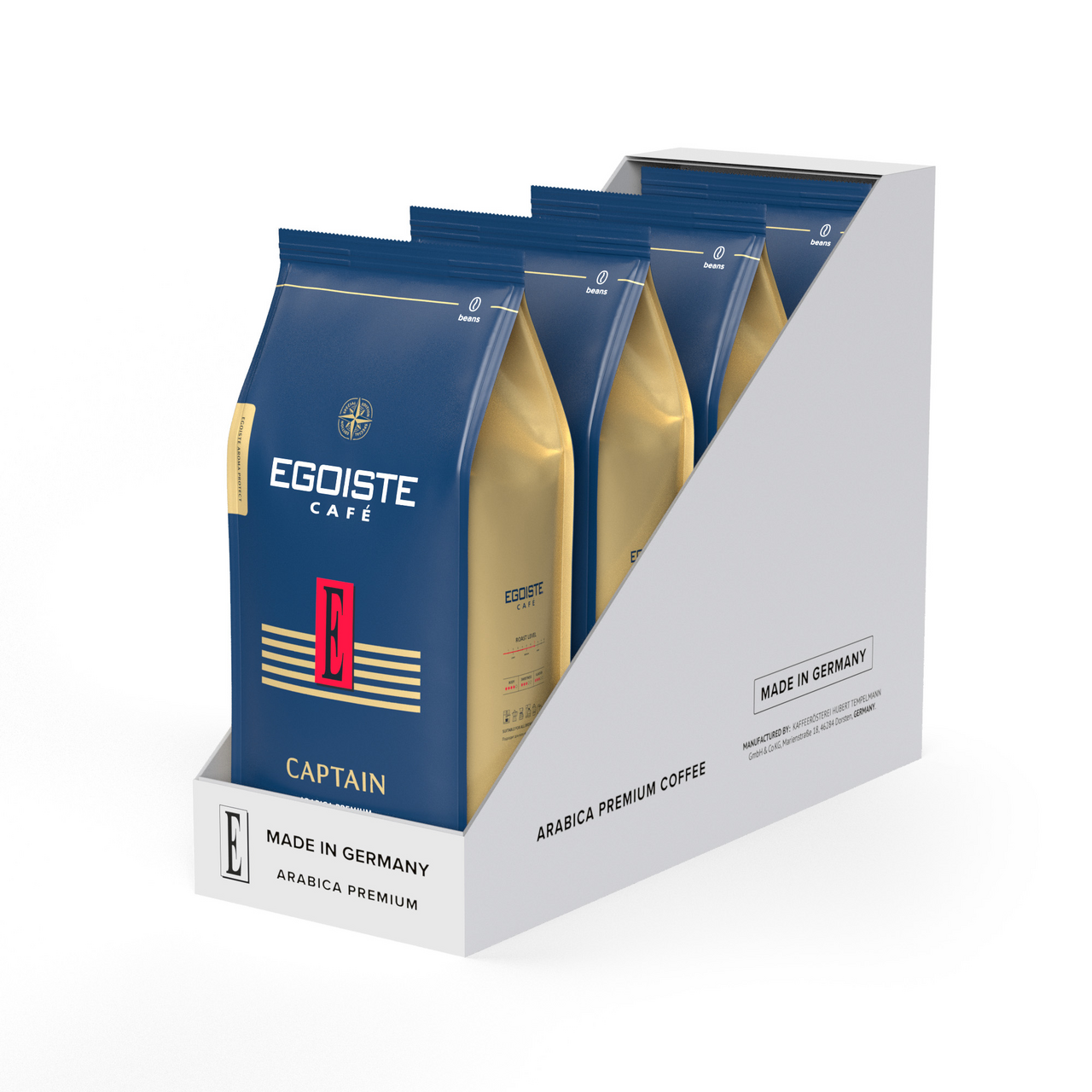 Кофе Egoiste Captain в зернах, 1кг