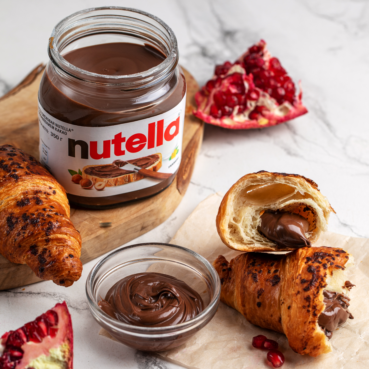 Паста Nutella ореховая с добавлением какао, 180г