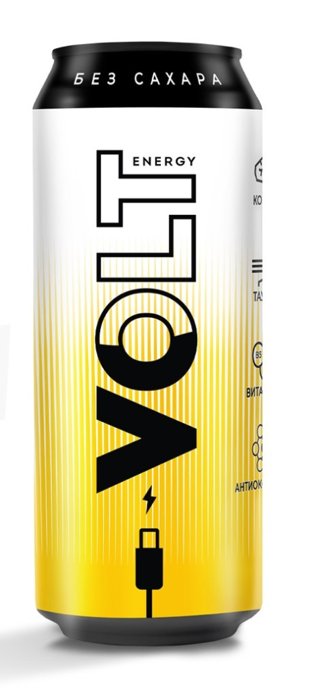 Энергетическая напиток Volt Energy без сахара, 450мл