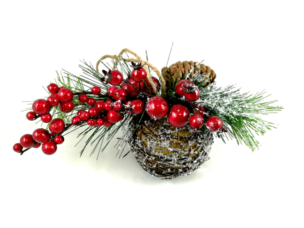 Шар Devilon с веточками, 18см