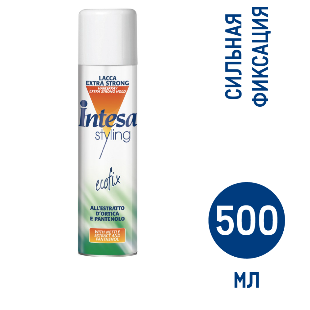 Лак для волос Intesa Extra Strong Hold, 500мл