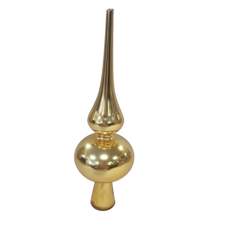 Верхушка на елку глянцевая, 19см