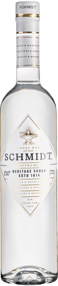 Водка Schmidt Supreme, 0.5л