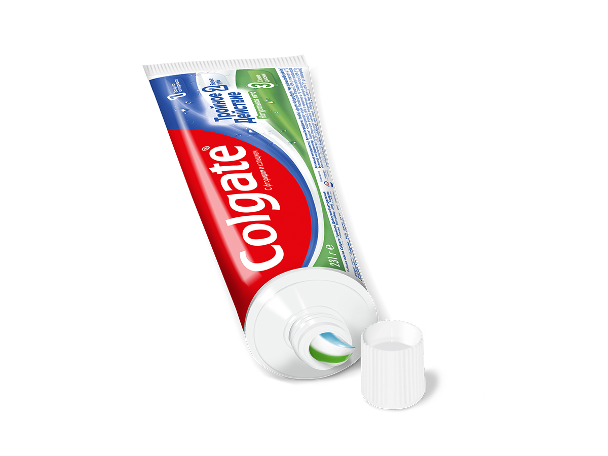 Зубная паста Colgate тройное действие, 150мл