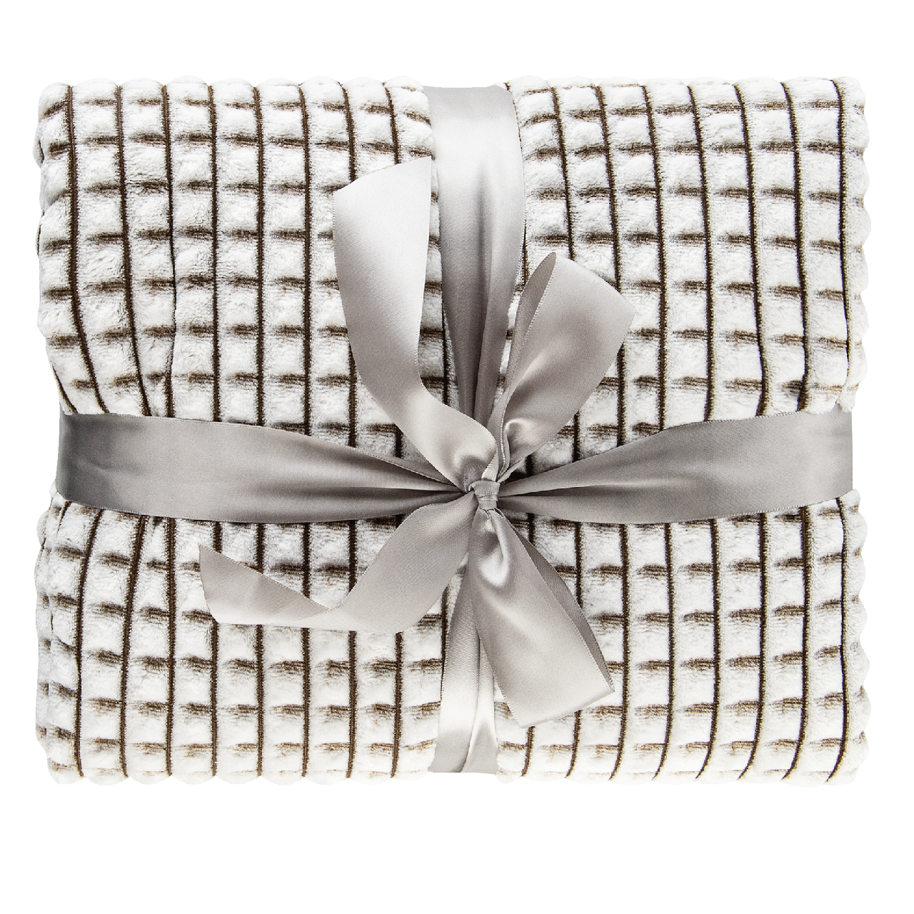 Tarrington House Плед шоколадный микрофибра велюровый 280г, 150 x 200см