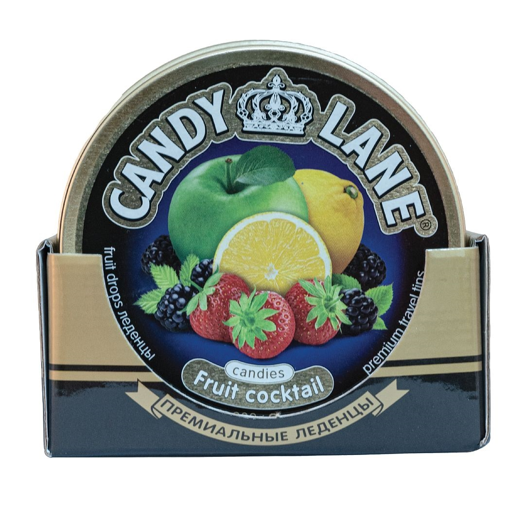 Леденцы Candy Lane Фруктовый коктейль, 200г