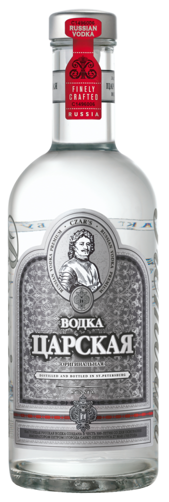 Водка Царская Оригинальная, 0.5л