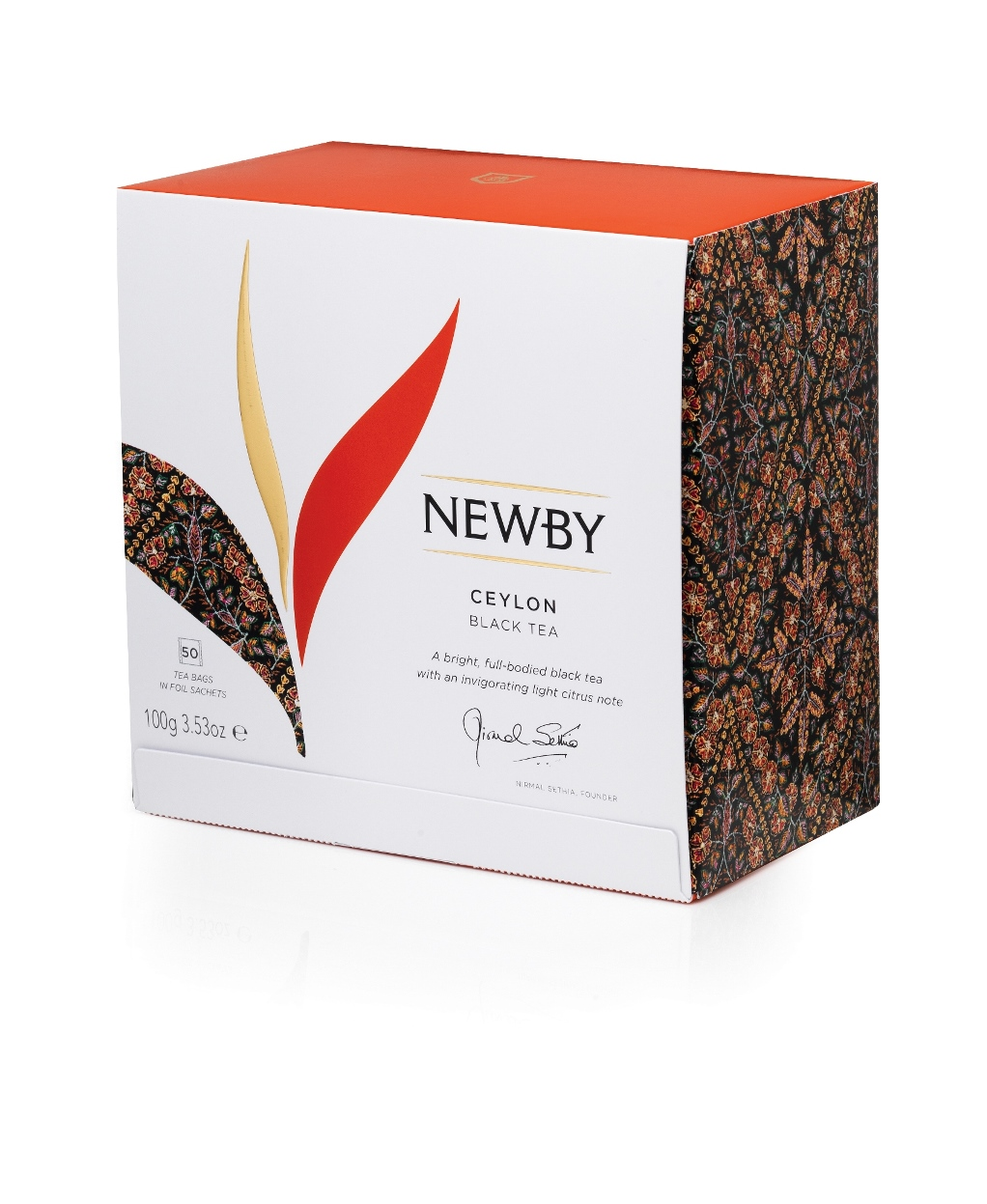 Чай черный Newby Ceylon в пакетиках 2 г 50 шт