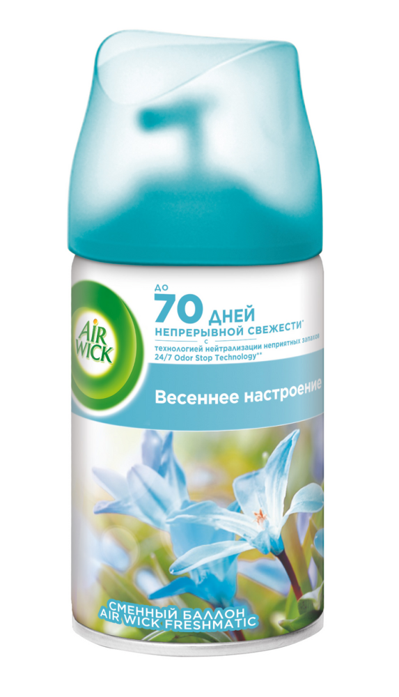 Освежитель воздуха Air Wick Pure Весеннее настроение сменный баллон 250 мл