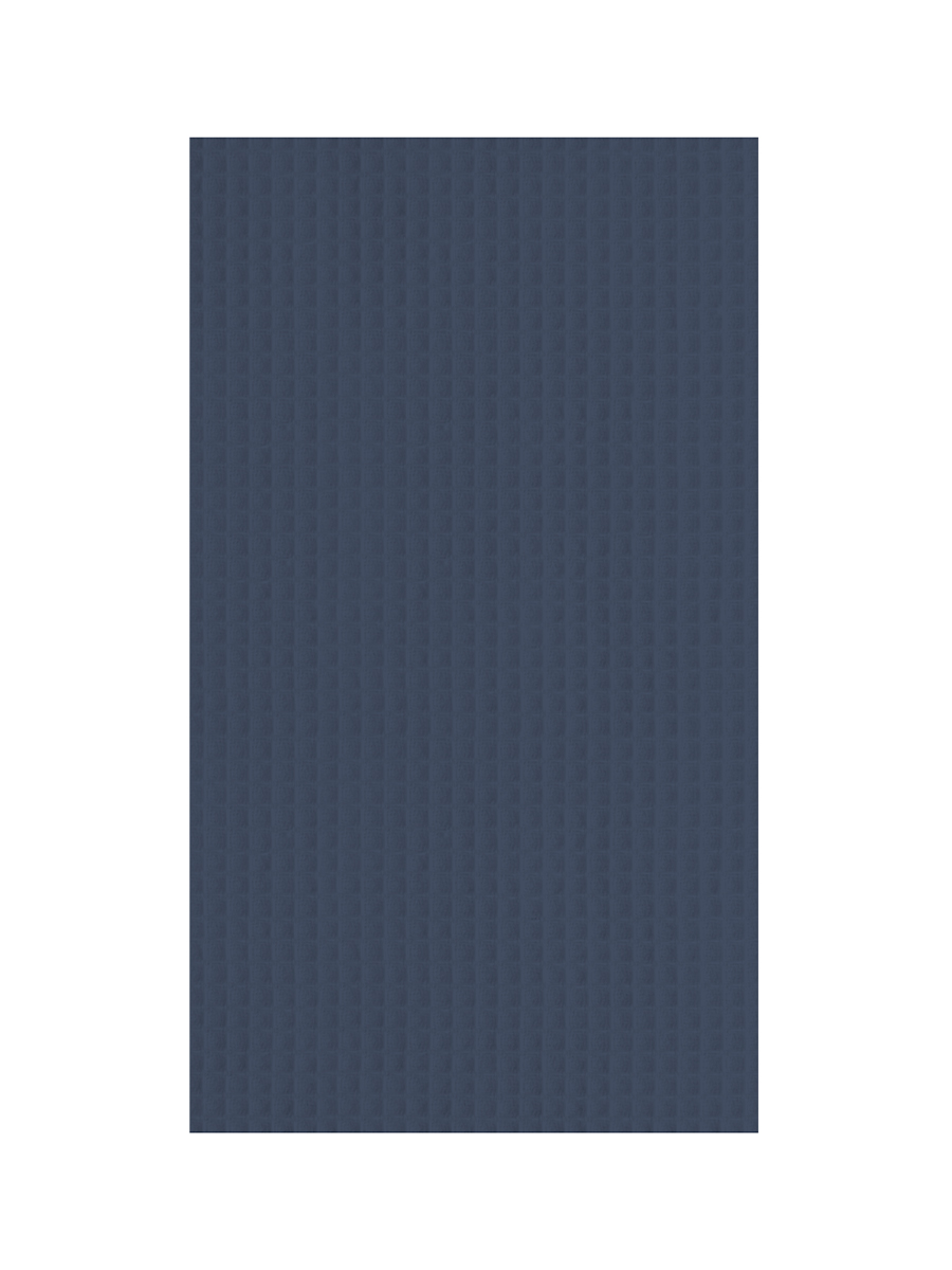 Полотенце кухонное Verossa вафельное синее хлопок, 40 x 70см