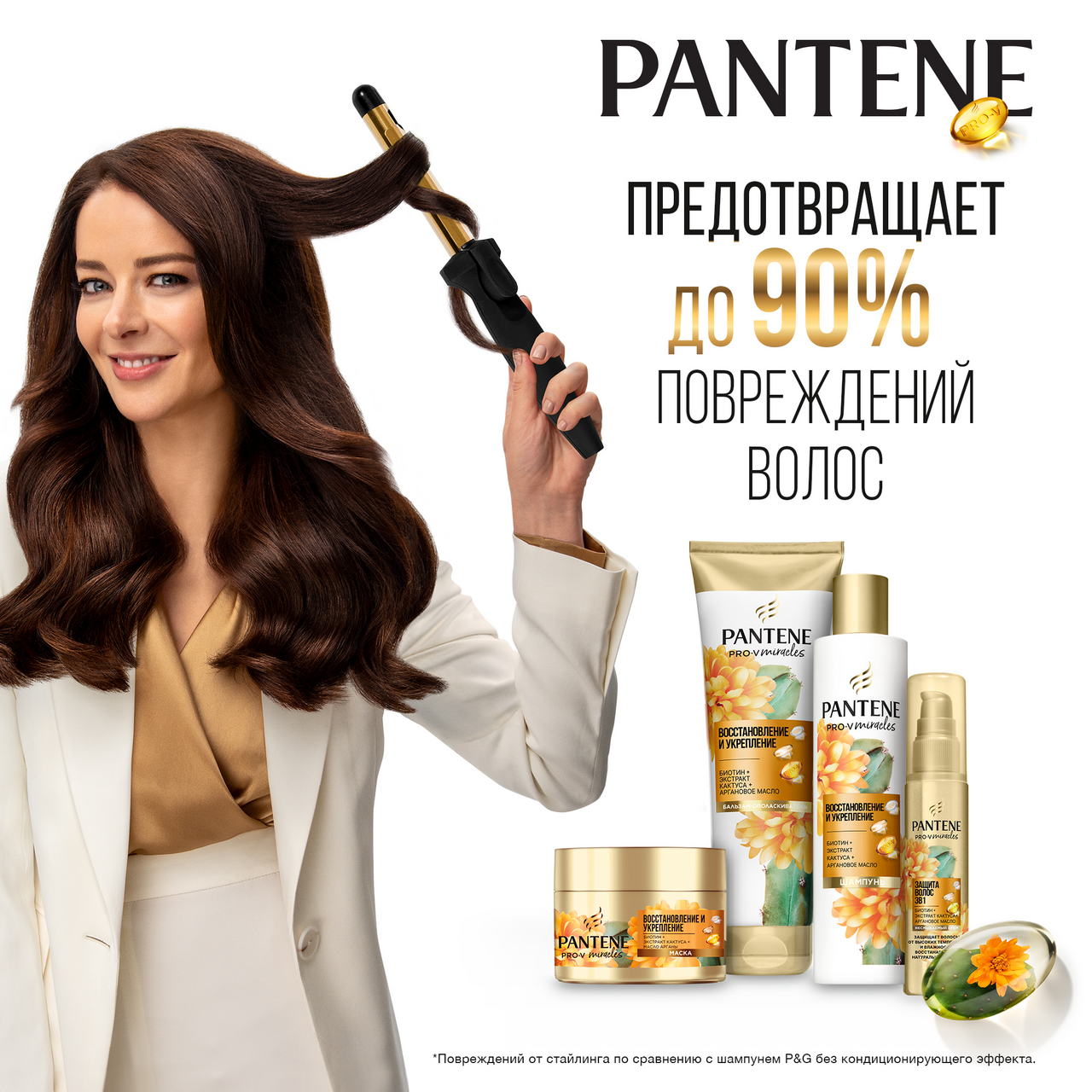 Шампунь Pantene Pro-V Miracle восстановление и укрепление, 250мл