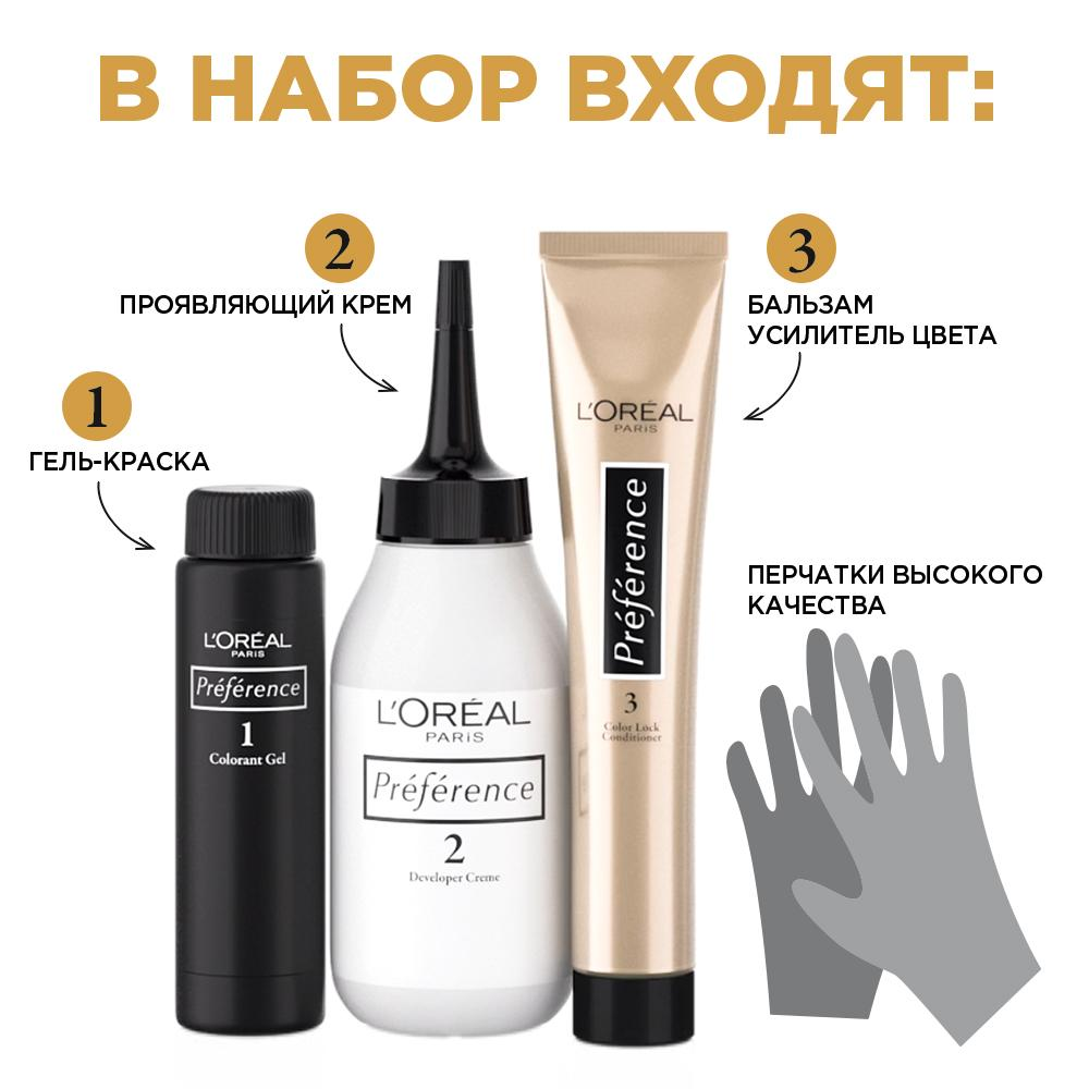 Краска L'Oreal Paris Preference для волос оттенок 3 Бразилия