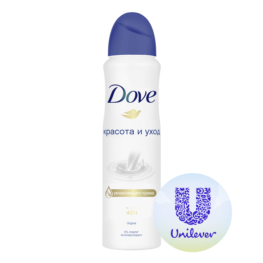 Дезодорант-антиперспирант Dove Красота и уход аэрозоль 150 мл
