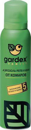 Аэрозоль-репеллент от комаров Gardex Family 150 мл