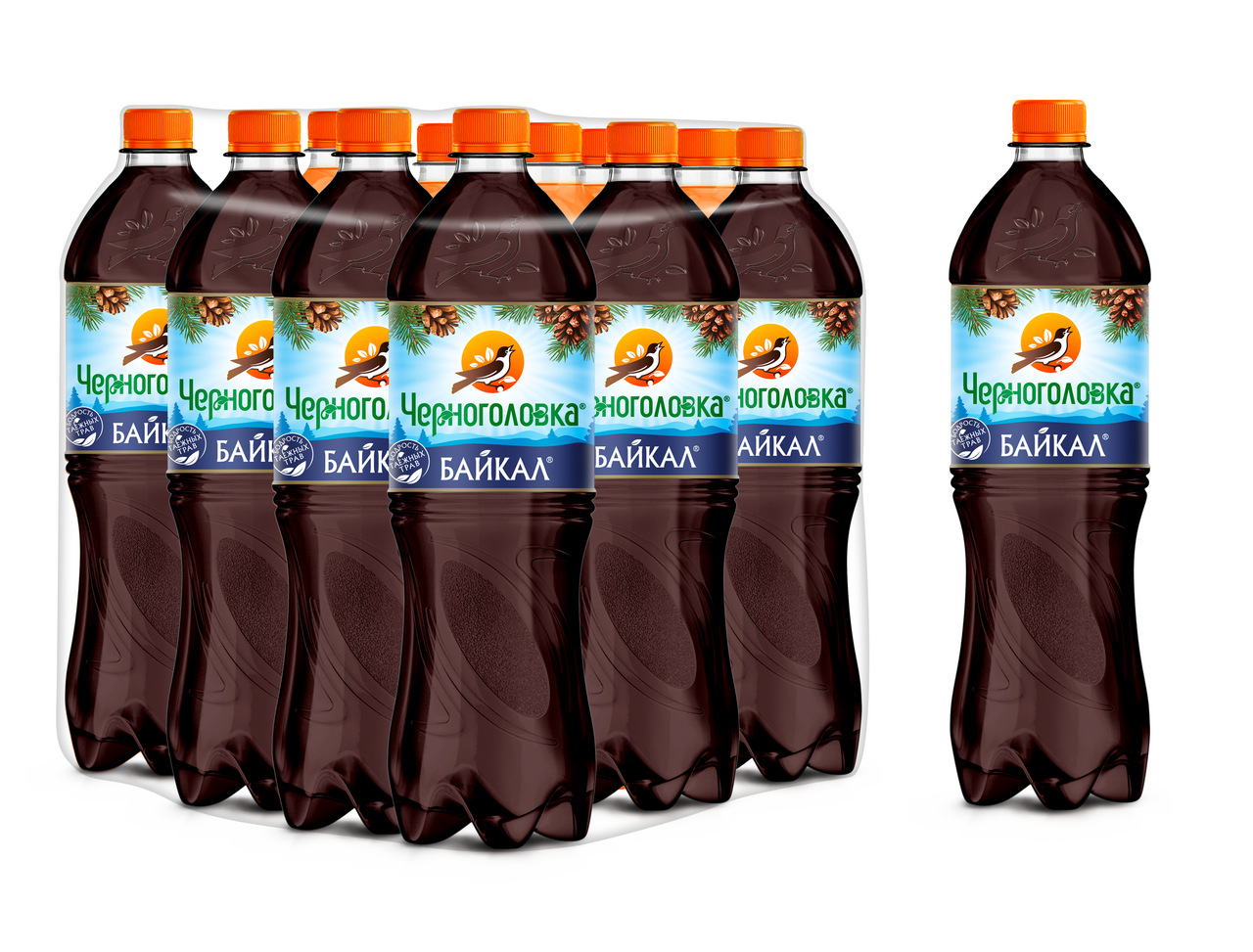 Лимонад Черноголовка Байкал, 1л