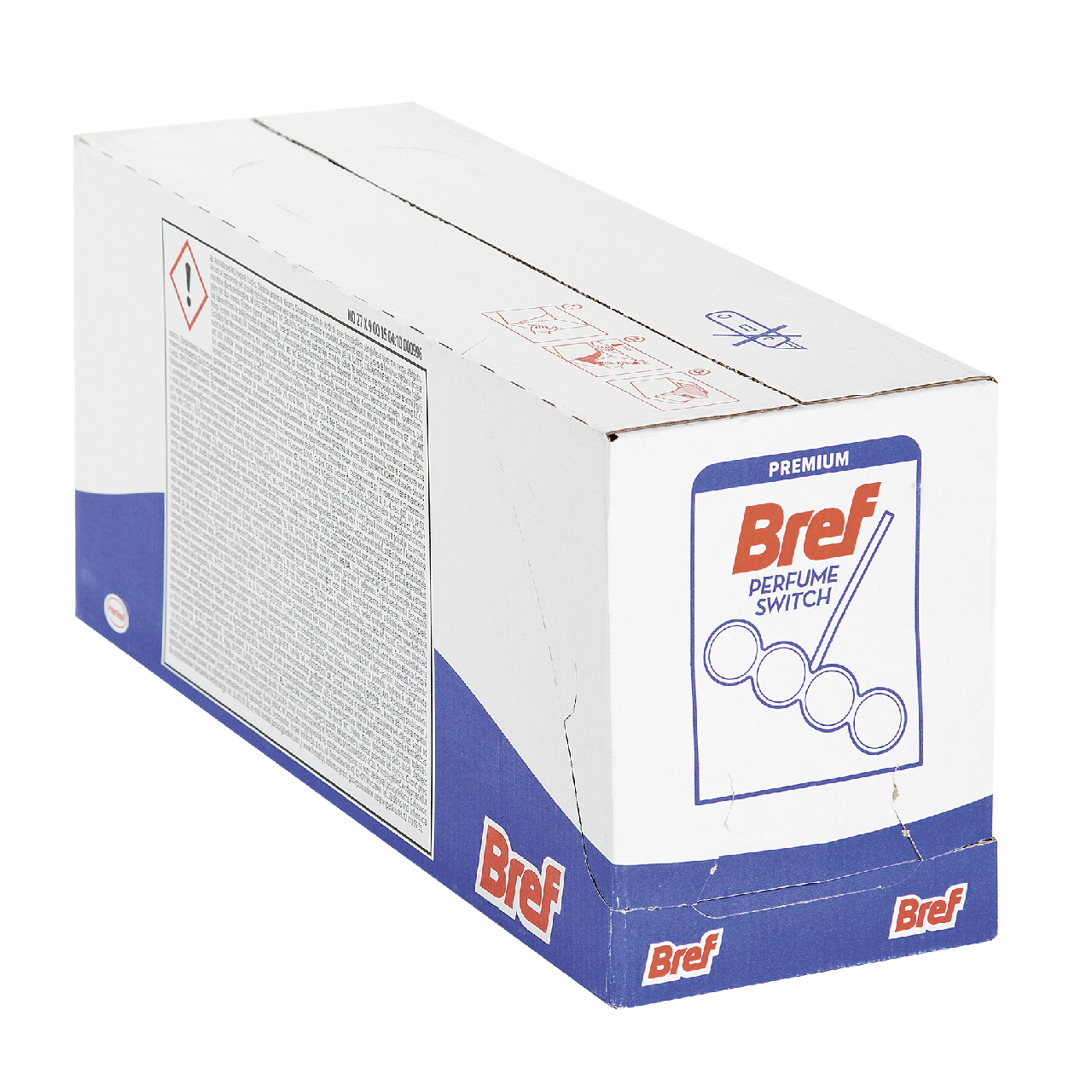 Средство для унитаза Bref Сила-актив Океанский бриз формула 4 в 1 51 г