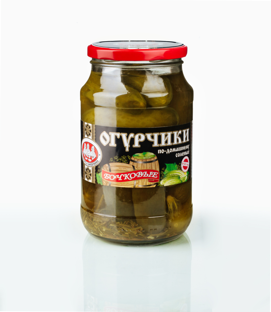 Огурцы Скатерть-Самобранка соленые по-домашнему 900 г