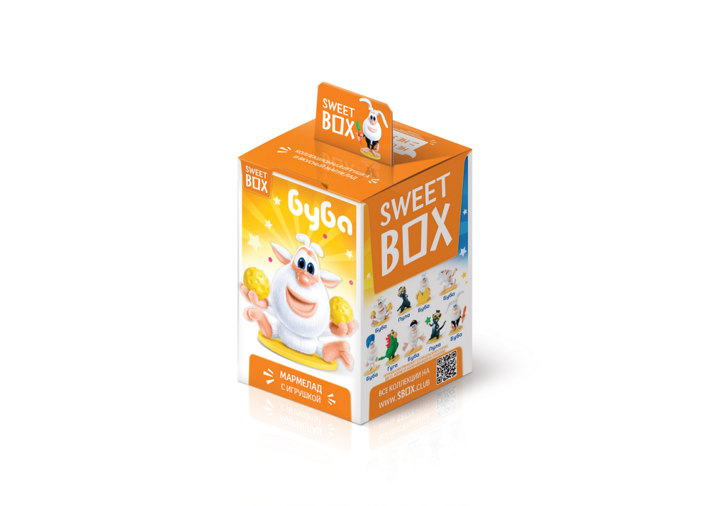 Мармелад Sweetbox с игрушкой буба, 10г