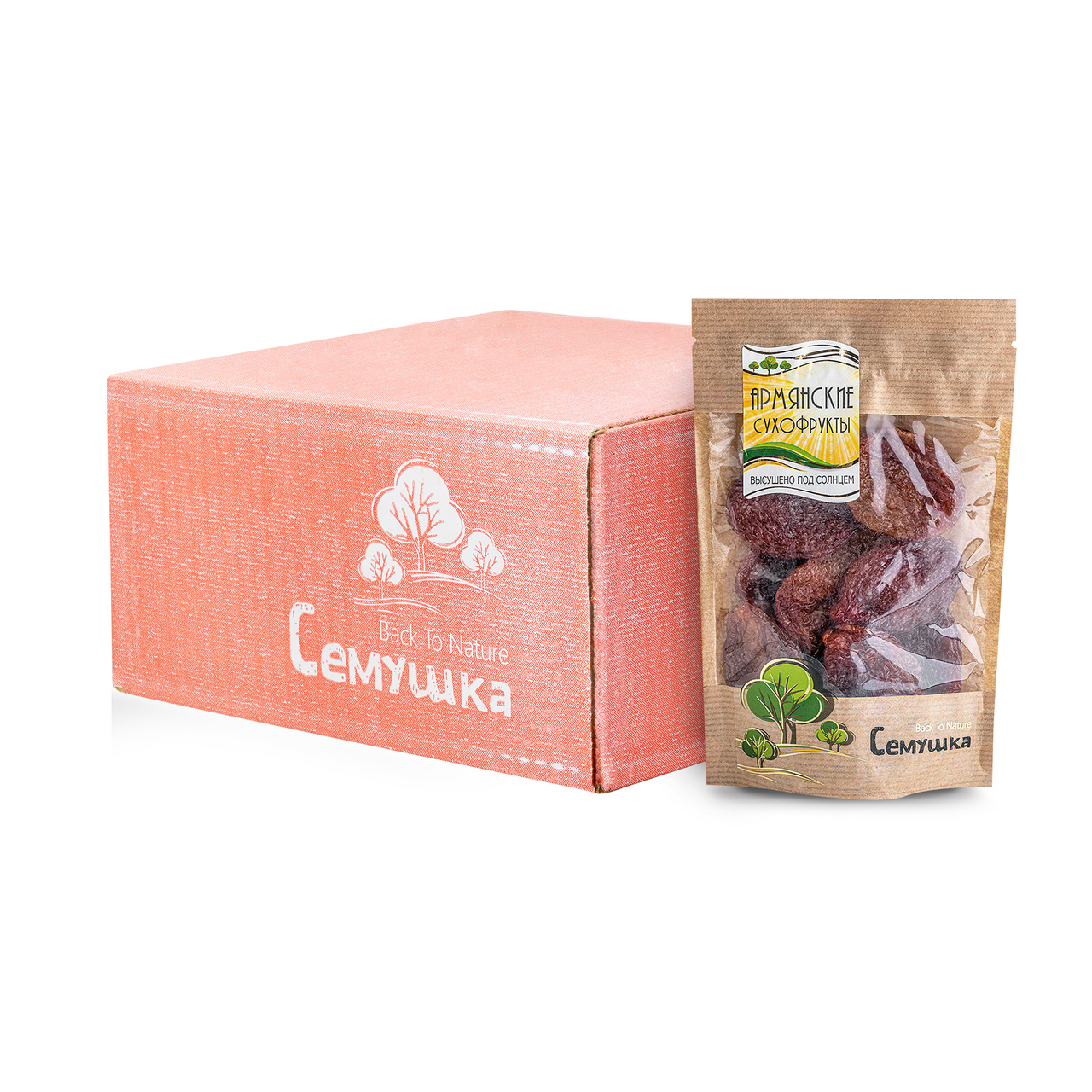 Сливы Семушка красные сушеные, 130г