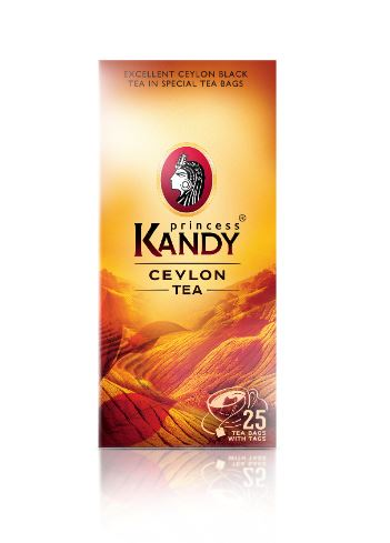 Чай черный Принцесса Канди цейлон в пакетиках (2г x 25шт), 50г