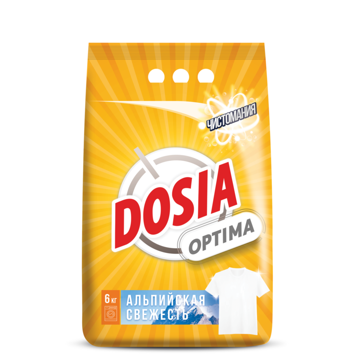 Стиральный порошок Dosia Optima Альпийская Свежесть 6 кг Стиральный порошок Dosia Optima Альпийская Свежесть 6 кг