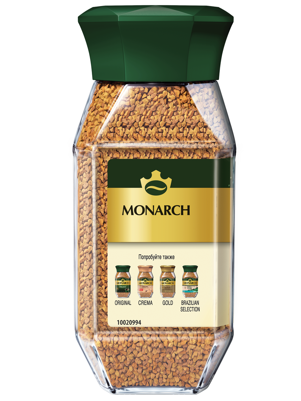 Кофе Monarch Day&Night декофеинизированный растворимый, 95г