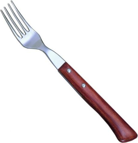 Вилка Arcos Steak 3716 для стейка с деревянной ручкой 9 см