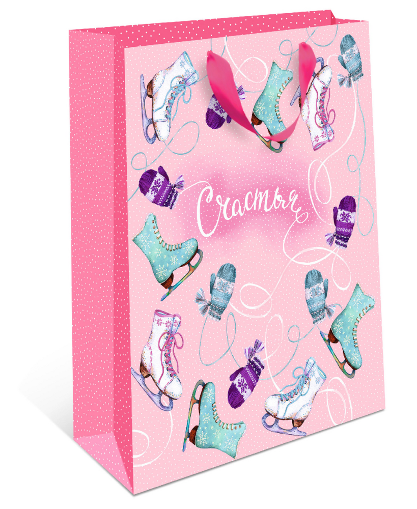 Сумка с лентой Арт и Дизайн Новый Год, 26 x 36см Сумка с лентой Арт и Дизайн Новый Год, 26 x 36см