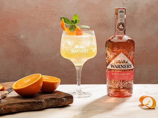 Джин Warners Rhubarb, 0.7л