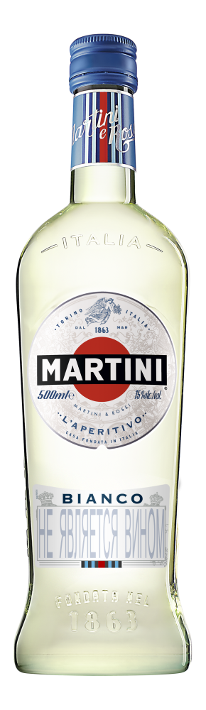 Напиток винный Martini Bianco белый сладкий, 0.5л