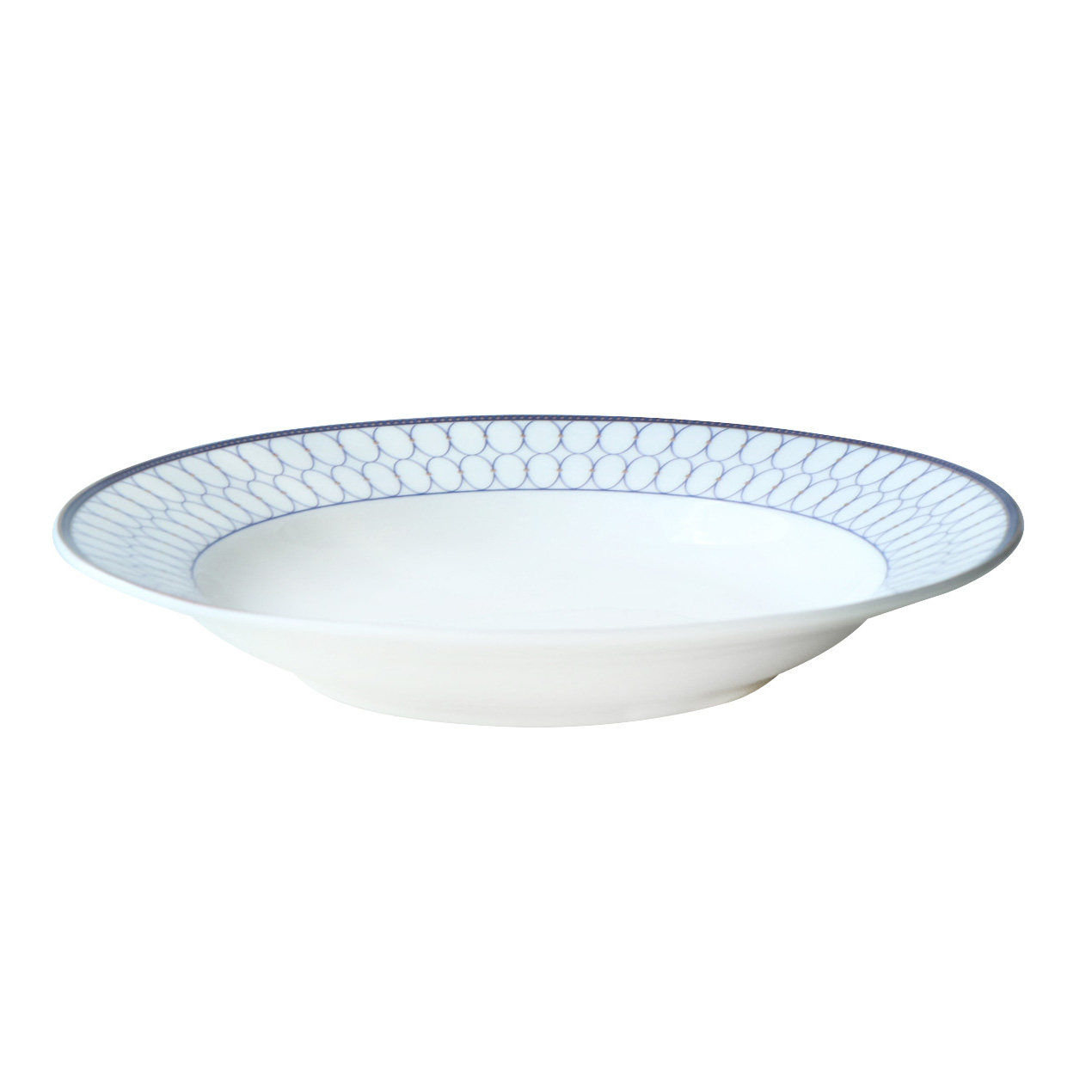 Тарелка суповая Quinsberry Imperial Blue 450мл, 20см