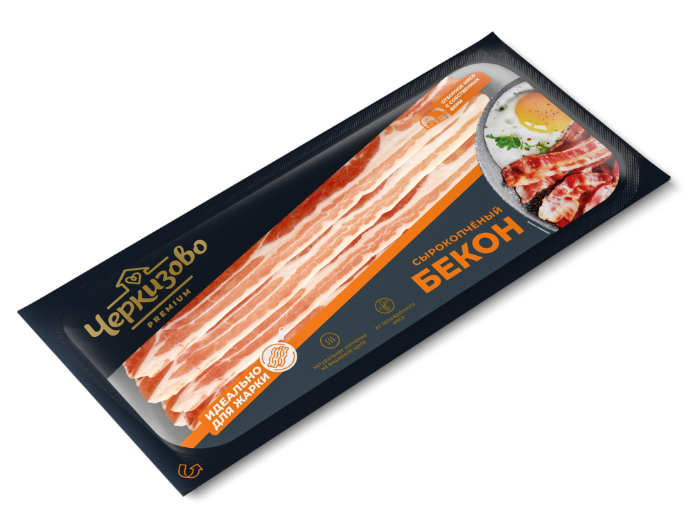 Бекон сырокопченый Черкизово нарезка 180 г