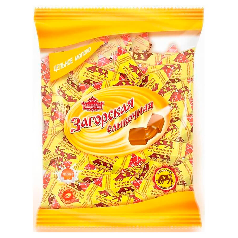 Конфеты Kdv загорская сливочная, 500г