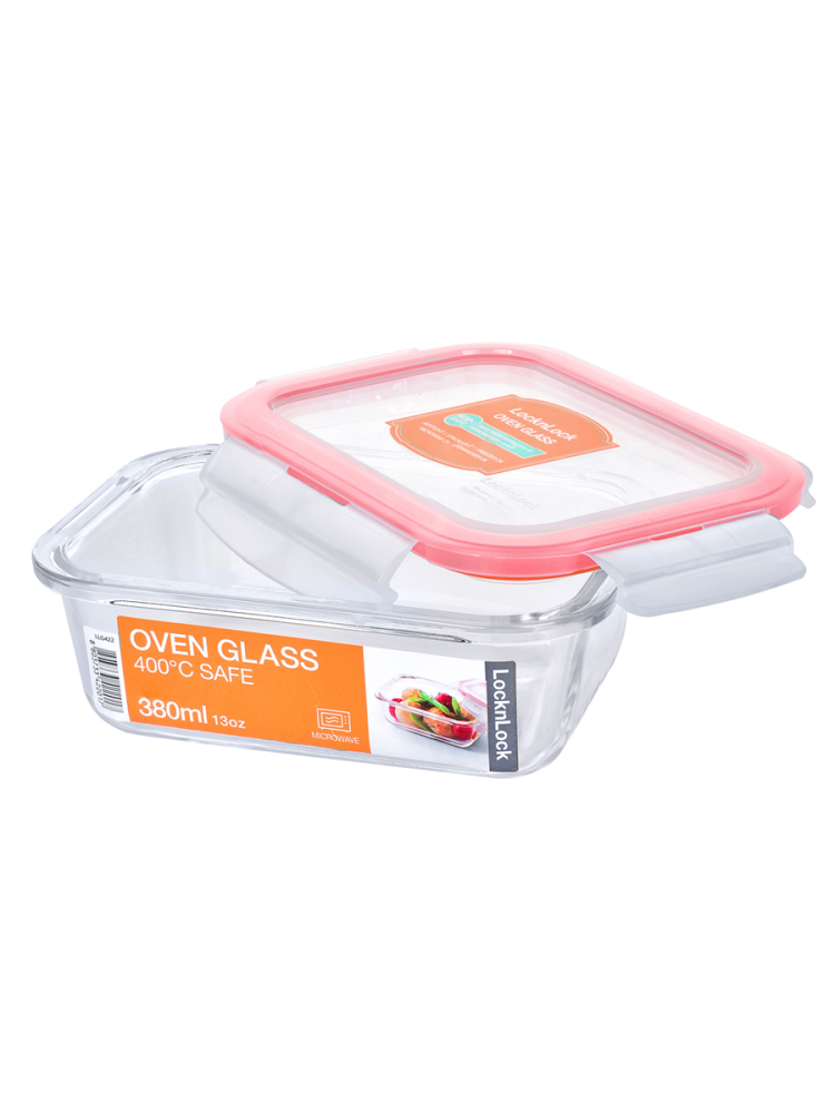Форма для выпечки/контейнер для хранения Lock&amp;Lock Glass 380 мл