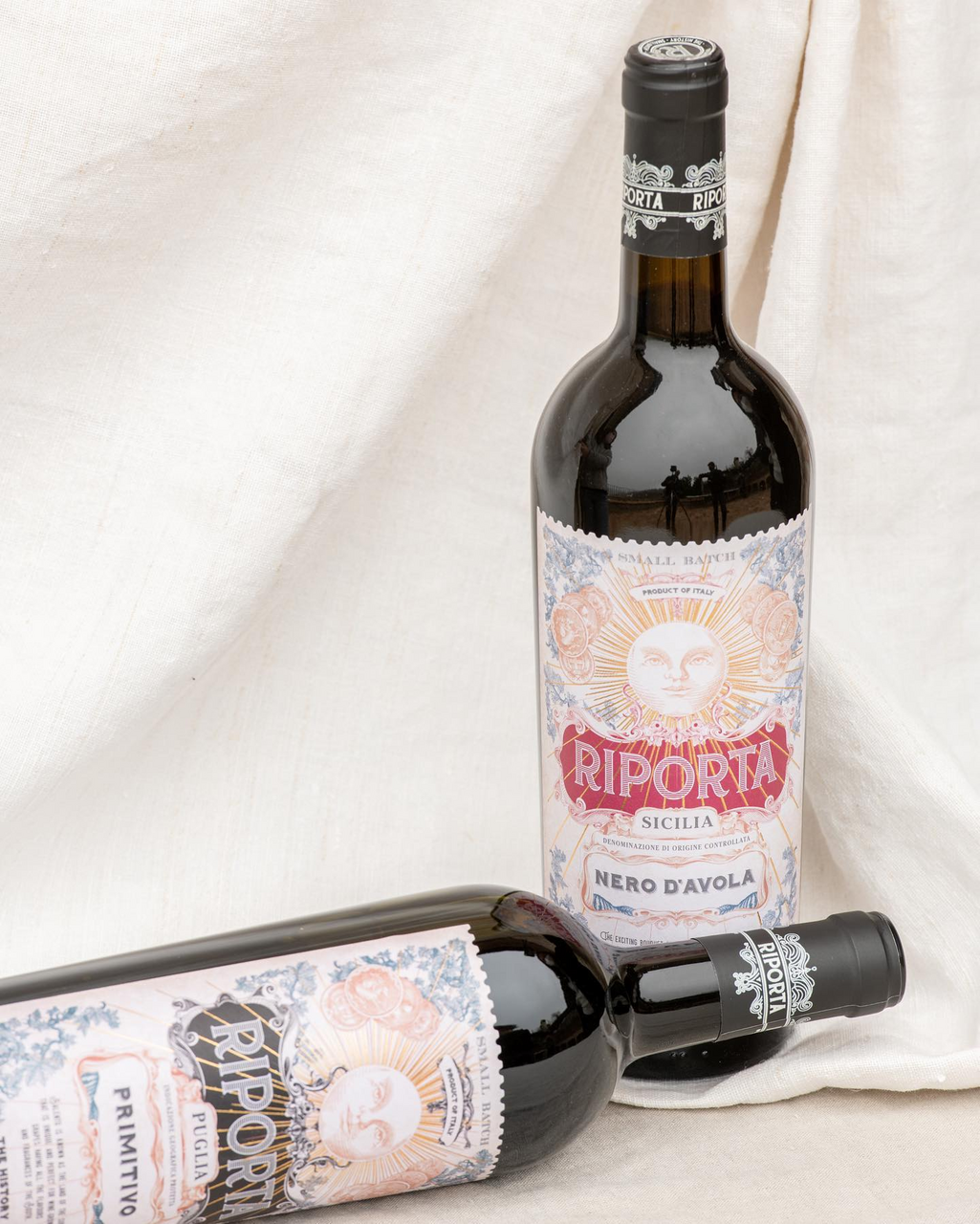 Вино Riporta Primitivo красное полусухое, 0.75л