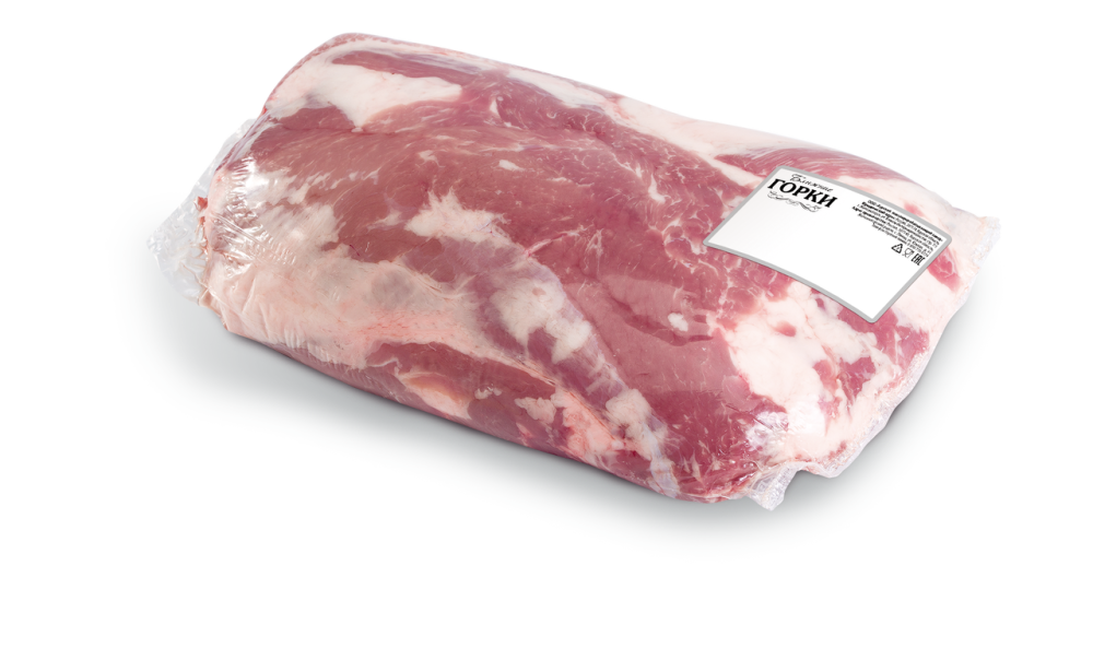 Шейка свиная охлажденная вакуумная упаковка Дмитрогорский продукт