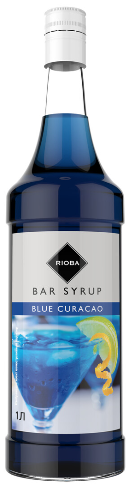 RIOBA Сироп голубой кюрасао, 1л RIOBA Сироп голубой кюрасао, 1л