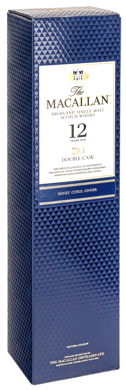 Виски Macallan Double Cask 12 лет в подарочной упаковке, 0.7л