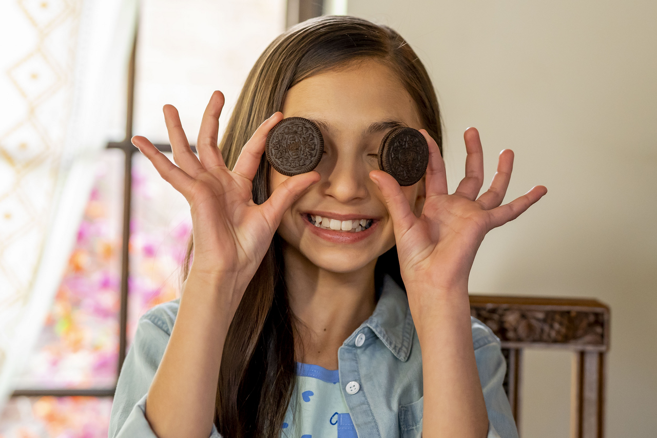 Печенье Oreo с какао и начинкой со вкусом шоколада, 95г Печенье Oreo с какао и начинкой со вкусом шоколада, 95г